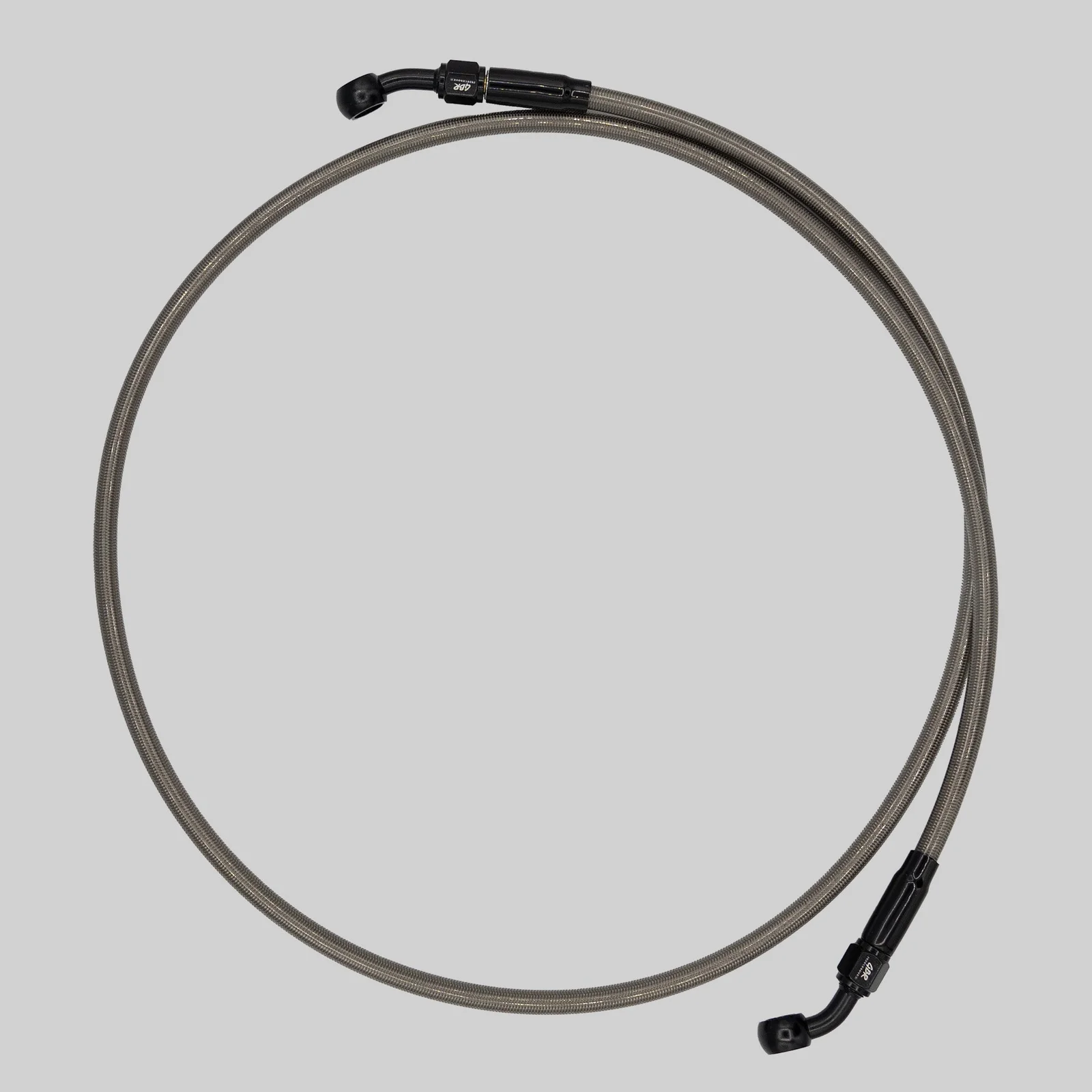 Tubo in Treccia GBR Performance® Anteriore SILVER-NERO